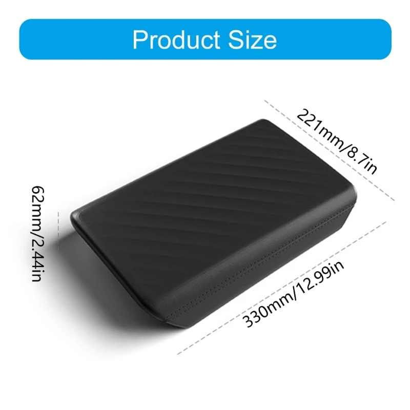 

Car Center Console TPE Armrest Cover Replacement Armrest Cover
