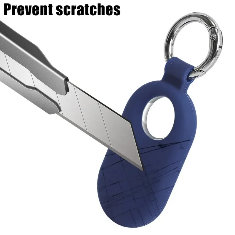 Silicone Case Keychain para Samsung Galaxy, Tampa Anti-Lost, Localizador de Rastreador, Rastreador, Luva protetora, Rastreador