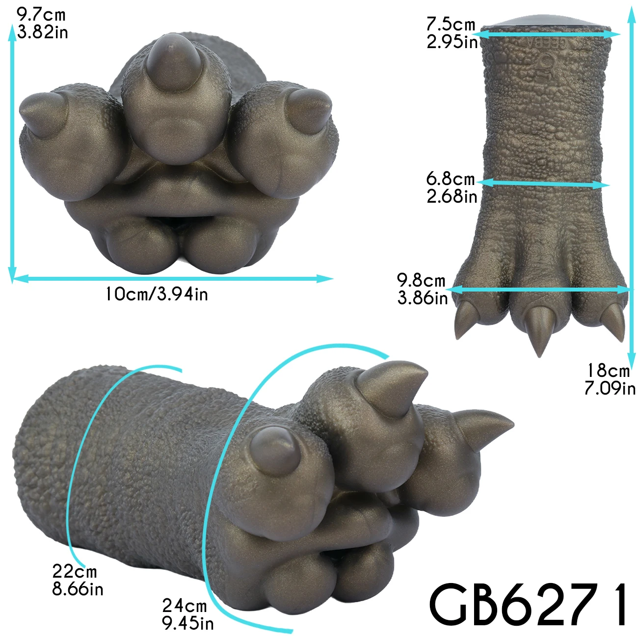 GEEBA пять различных типов мужских мастурбаторов с когтями животных, силиконовый мягкий карманный киска Onahole Stroker для мужчин18+, секс-игрушки