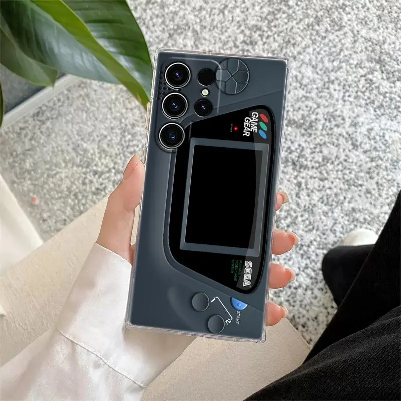 Retro Camera Circuit Board Phone Case For Samsung Galaxy S24 S23 Ultra S22 S20 Plus S21 FE Clear Cases Music Tapes Cover Fundas