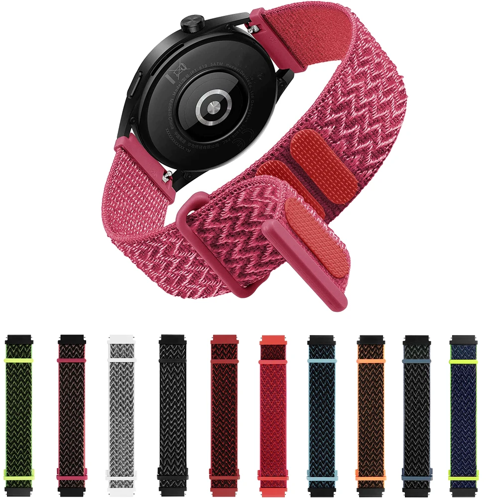 Pulseira de Nylon Sport para Garmin Forerunner, Pulseira para Garmin Vivoactive 3, Música, Venu SQ, Venu 2 Plus, 158, 55, 245, 645, 20mm