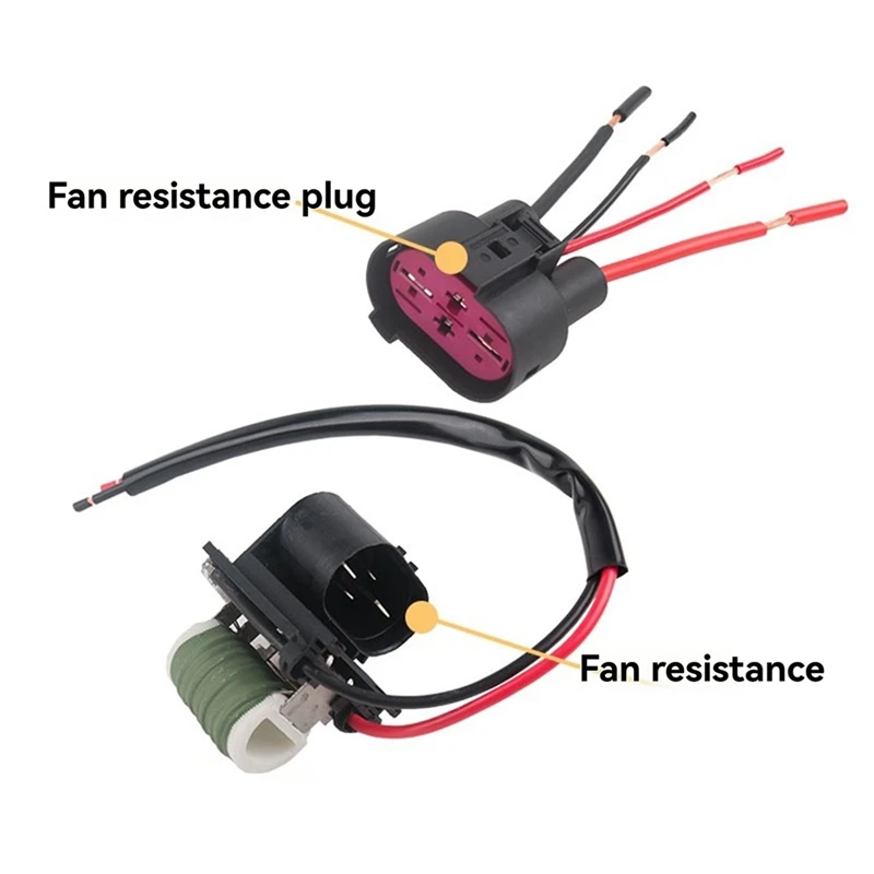 

High Quality Car Blower Resistor Connector Plug 13427160 13427161 13289627 For Chevrolet Aveo Regal Cruze Buick Verano-A85E