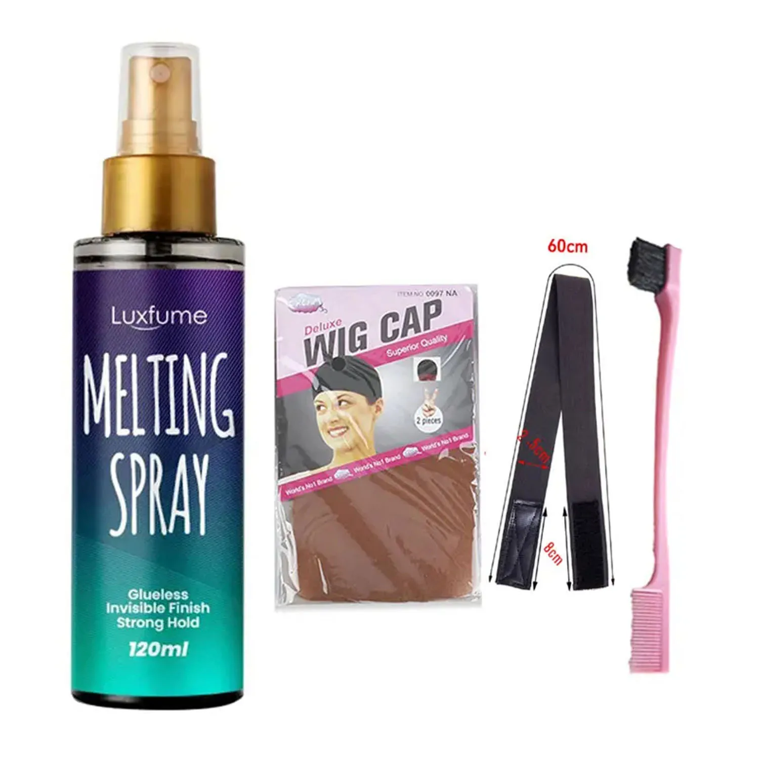 

120ml Front lace wig glue Melting Spray 120ml For lace wigs Long Lasting melting Spray Front Lace Wig Glue spray to melt the wig