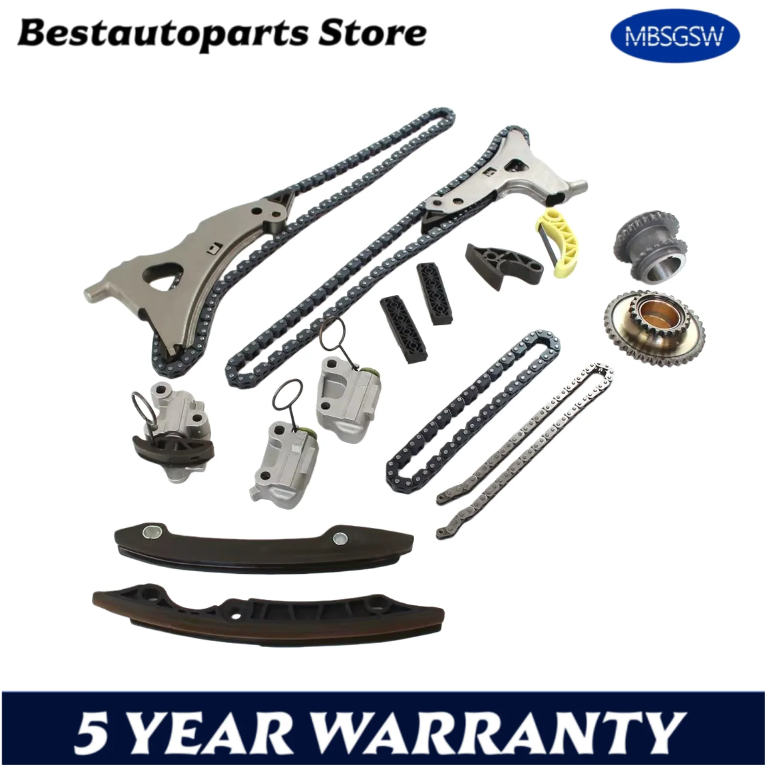 Kit de cadena de distribución de motor M276 para MercedesBenz E350 GL450 E400 ML350 GLK350 SL450 W166 W212 3.0L 3.5L V6 2760520216 2760501916