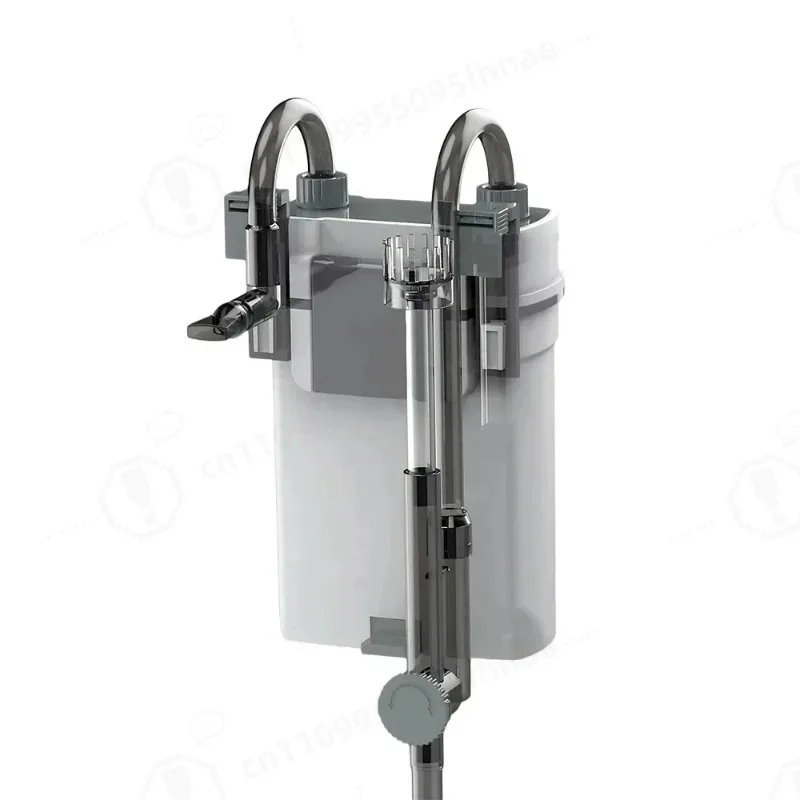 220V 5W XBL-400 Fish Tank Filter Wall-Mounted Filter Bucket External Small External Water Purification Filter Circulation