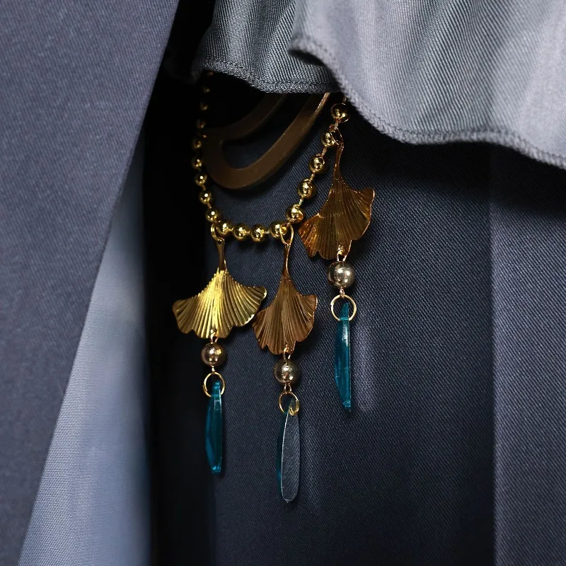 Anime 2025 Game in Stock Gs Impact X KFC Cos Alhaitham Unisex Coat Vest Shirt Pants Belt Accessories  Role-playing Costume