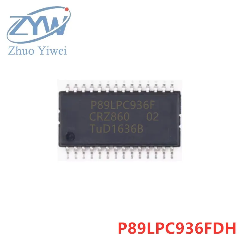 P89LPC936FDH 28-TSSOP P89LPC936FD P89LPC936 18MHz 16KB 8-bit microcontroller MCU New original