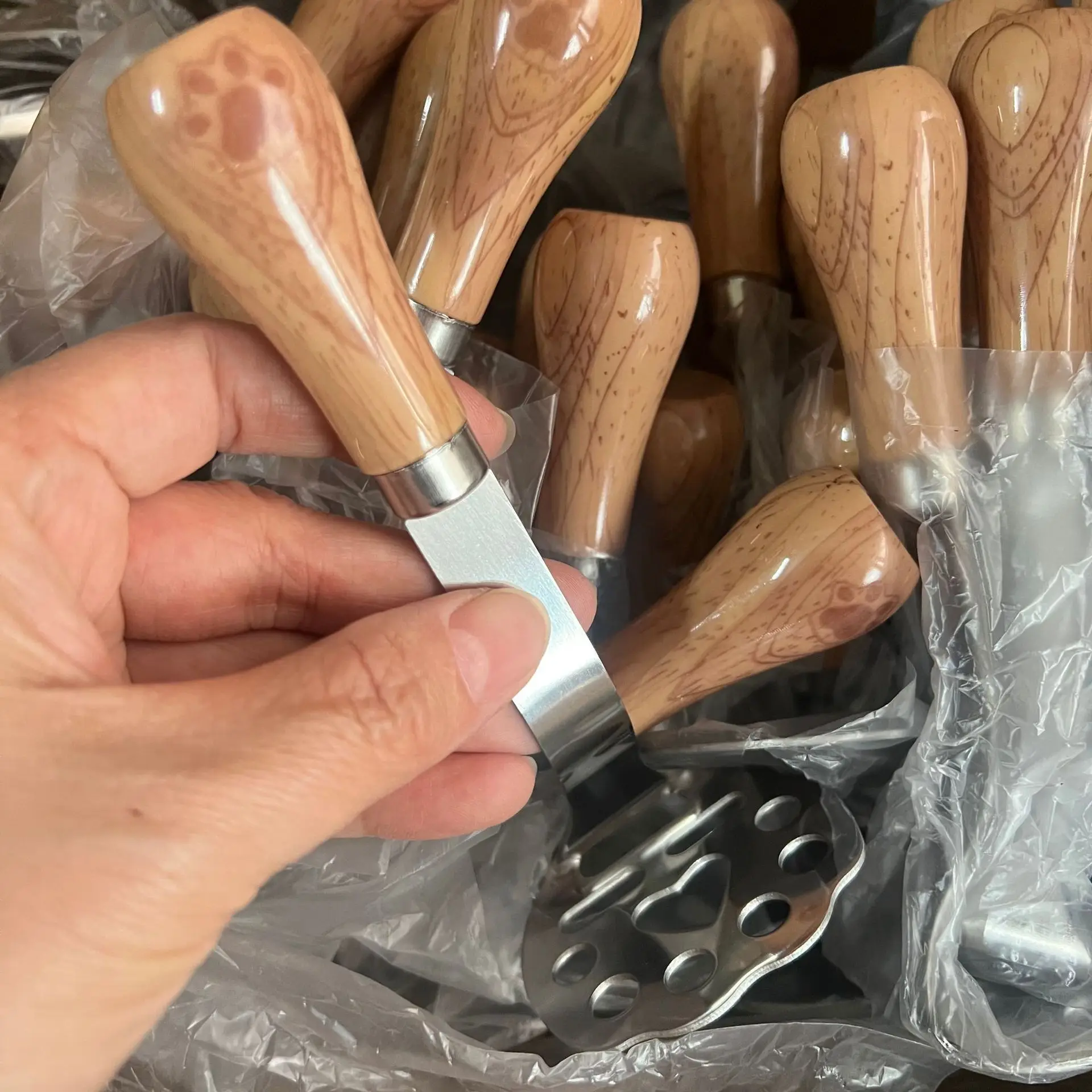 Vertical Potato Masher Stainless Steel Masher Press Masher Baby Food Supplement Tool