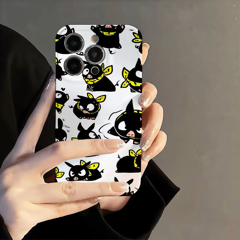 أنيمي P-chan R-Ranma جراب هاتف لسامسونج S24 S23 A54 55 53FE الترا زائد 4G 5G ثقب دقيق مطابقة فيلم يغطي #4