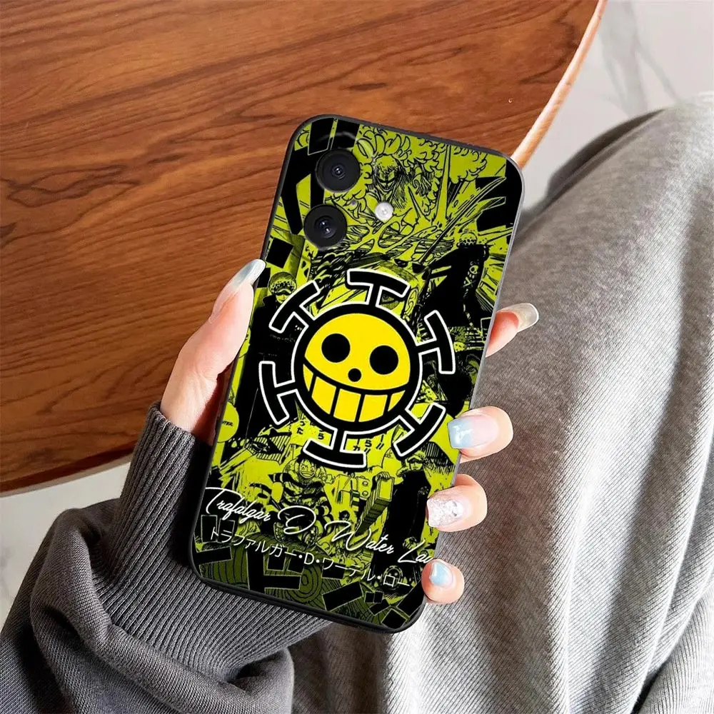 One P-Piece Comics Logo Cover Phone Case For iphone Apple 17 17E AIR 16E 16 15 14 8 7 Plus 13 12 11 XR Pro Max SE4 Shell Funda view 3