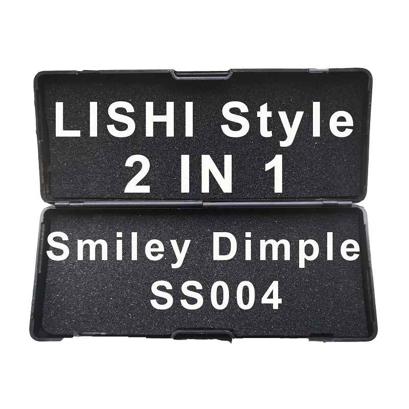 

Lishi Style 2IN1 Tool FOR Smiley Dimple Lock SS004 TOOL