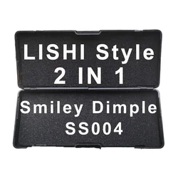 Lishi Style 2IN1 Tool FOR Smiley Dimple Lock SS004 TOOL