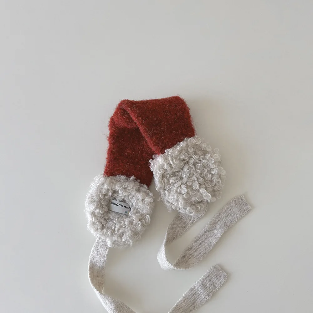 2025 Trendy Girls' Knit Earmuffs - Korean Ins Style Ear Warmers, Adjustable Headband Winter Accessories, for School & Outdoor