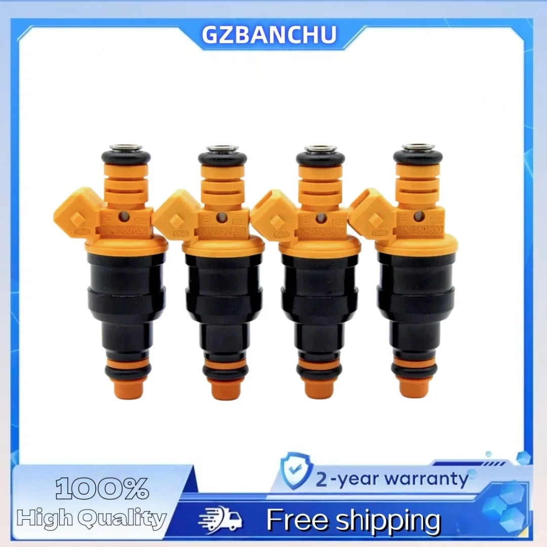 0280150830 Fuel Injector Replacement Nozzle Valve 4Pcs For Renault 19 16V Clio Williams 1.8 2.0L 16V Engine Spare Part