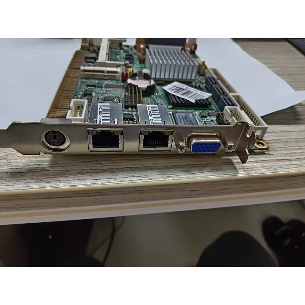 HS-873P Industrial Control Equipment Motherboard With Dual Network Card and CPU Fan