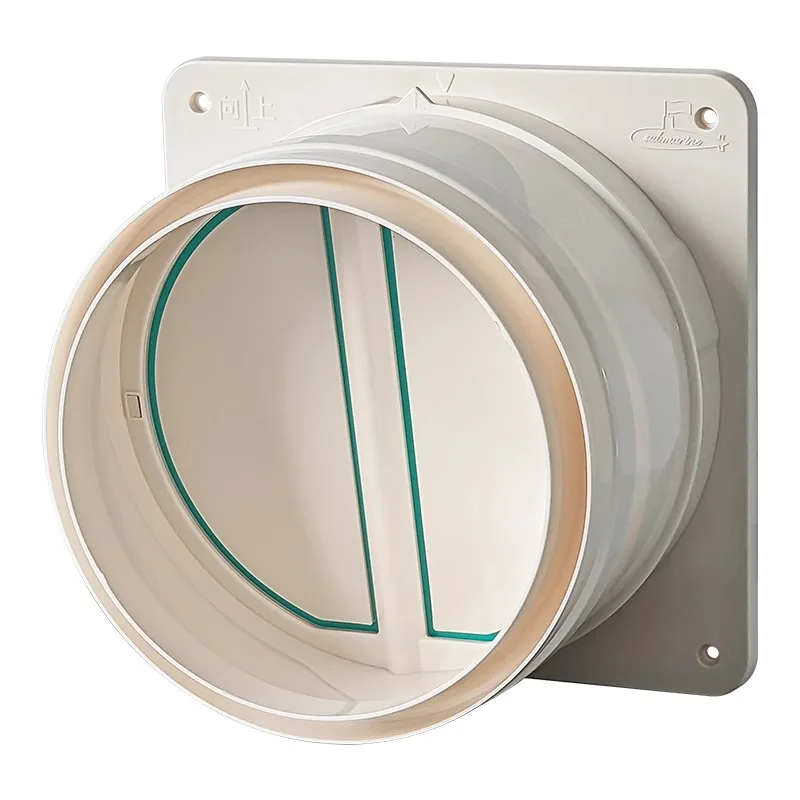 

Submarine flue check valve, range hood check valve, kitchen special exhaust pipe, bathroom general smoke check valve