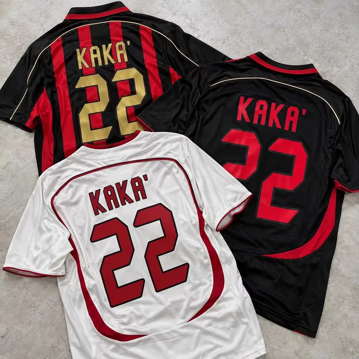 KAKA 22 Soccer Jersey Men Women Kids Retro Football Shirt Family Matching Sport Training Tops Cheap Men Clothing Streetwear Y2k