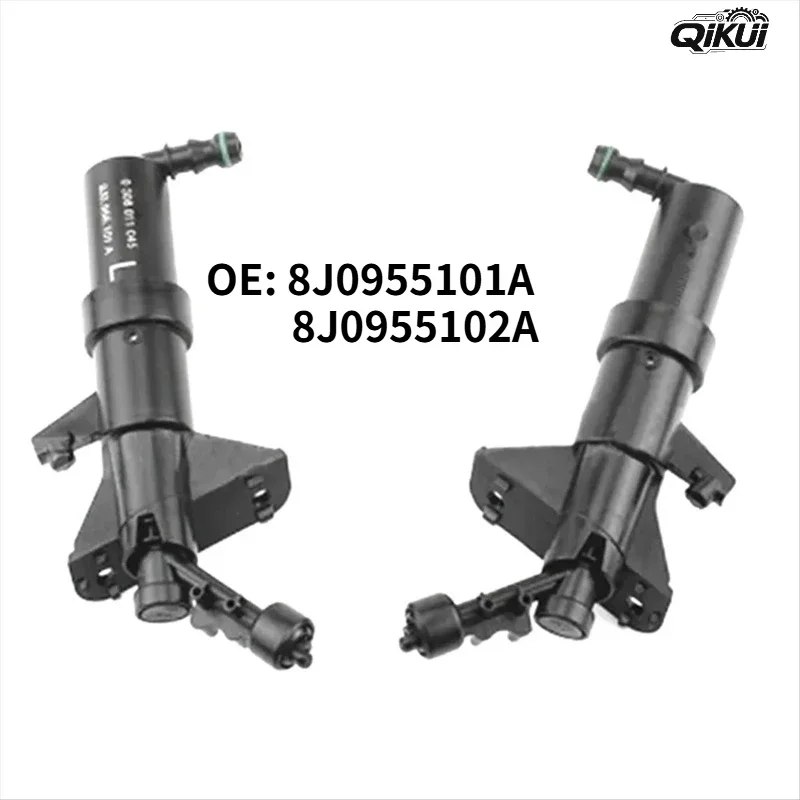 

Left+Right Side Headlight Washer Nozzle for Audi TT 2007-2014 Headlight Cleaning Nozzle 8J0955101A 8J0955102A