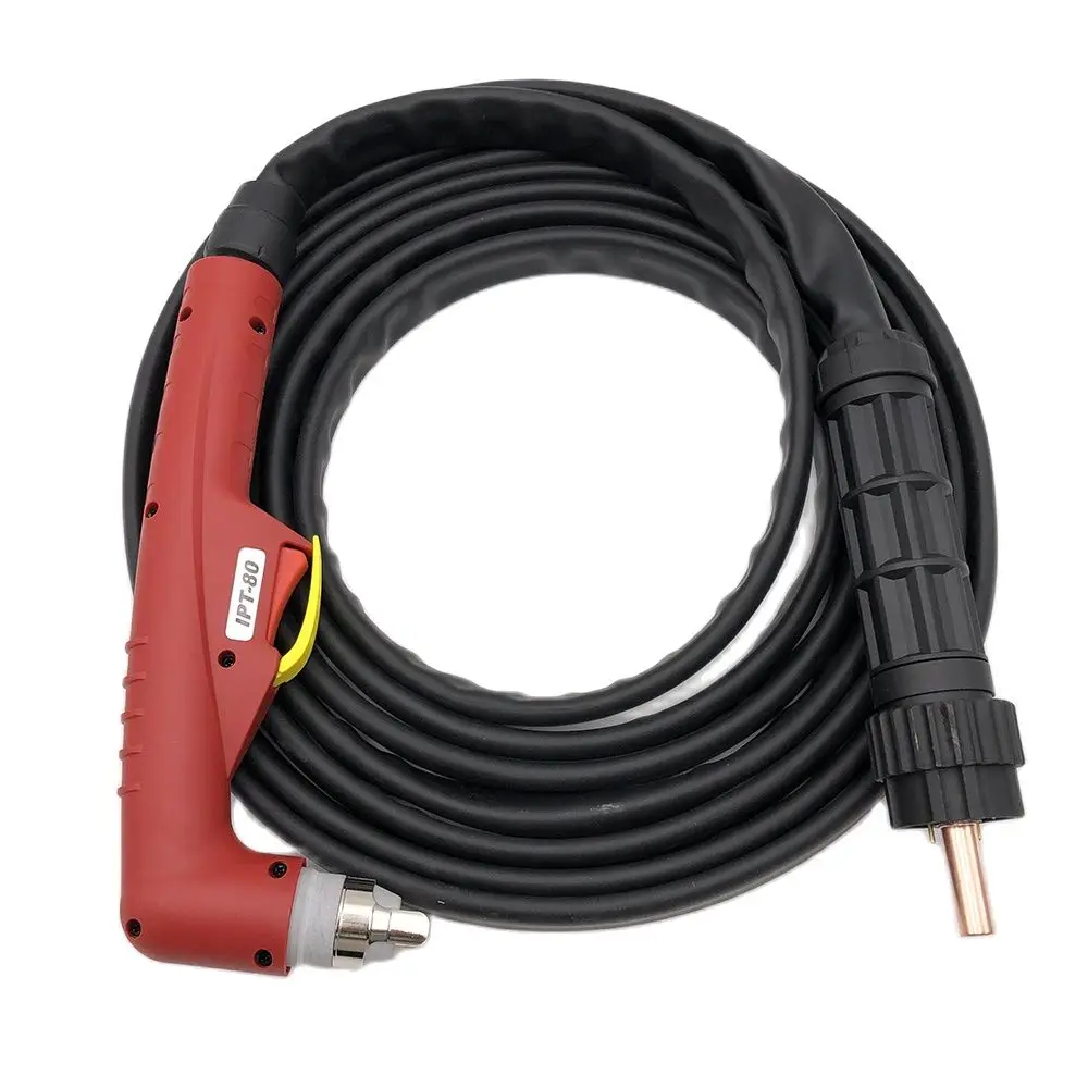 6M PT-80 PTM-80 IPT-80 PT80 Handhold Manual Torch Non High Frequency Plasma Cutting Torch With Central Plug Connector