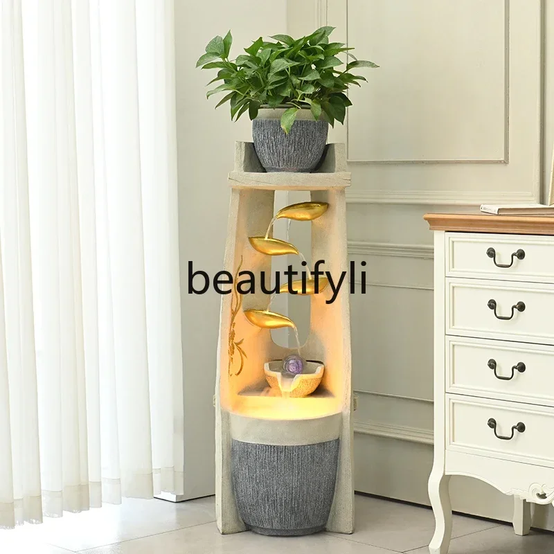 D178  Rockery flowing water fountain circulating water ornament living room entrance office decoration
