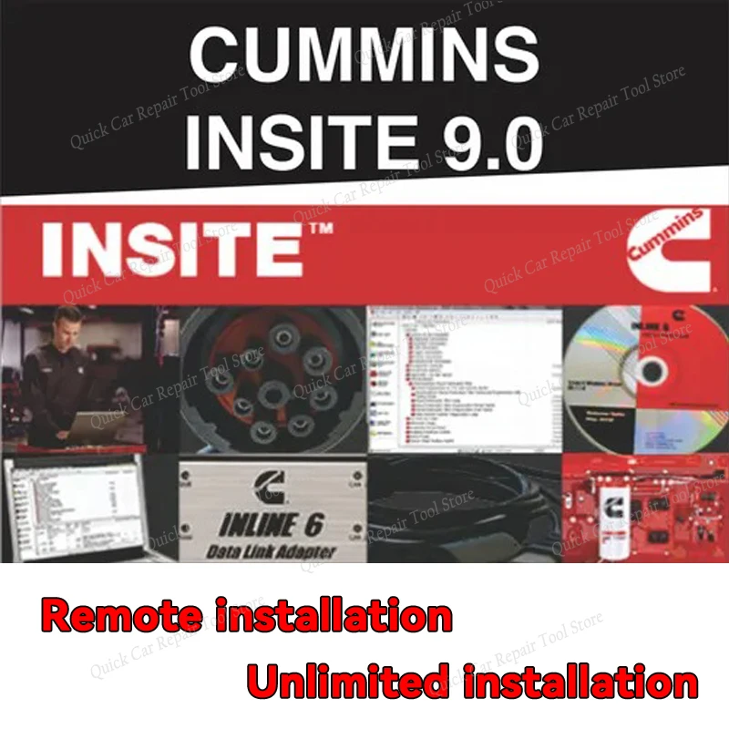 برنامج التشخيص Cummins Insite 9.0 Pro