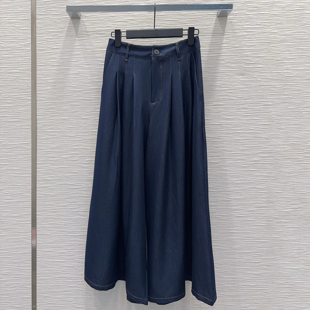 

Высококачественная плиссированная юбка миди, новинка весны 2026 года, простая, элегантная, удобная xy2631903