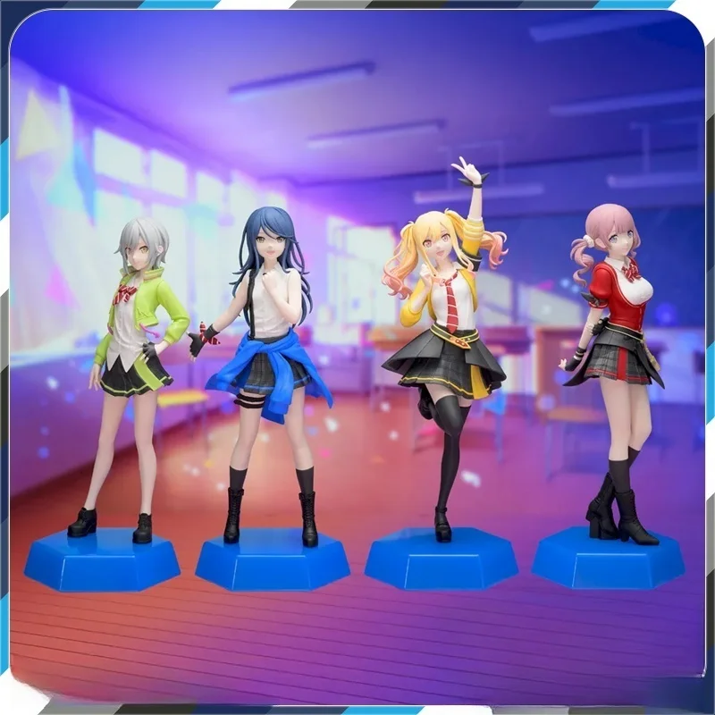 original-sega-bureau-x-decorer-vocaloid-projet-sekai-scene-coloree-hatsune-miku-pvc-figurines-d'anime-figurine-modele-jouets