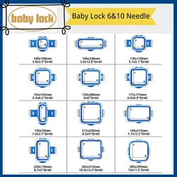 Sewtalent Mighty Hoop Magnetic Embroidery Hoop Frame for Baby lock Alliance Capella 6 and 10 Needle Embroidery Machine