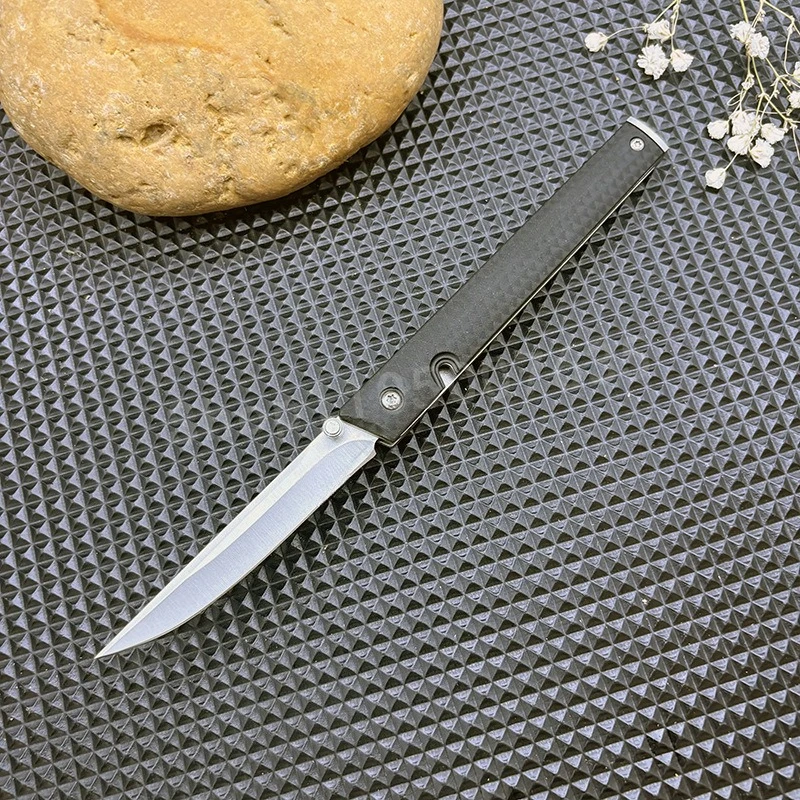 

Мини-нож CR 7096 - лезвие из стали 8Cr13Mov - рукоять из нейлонового волокна - нож для кемпинга, пикника, EDC, выживания - нож для открывания фруктов