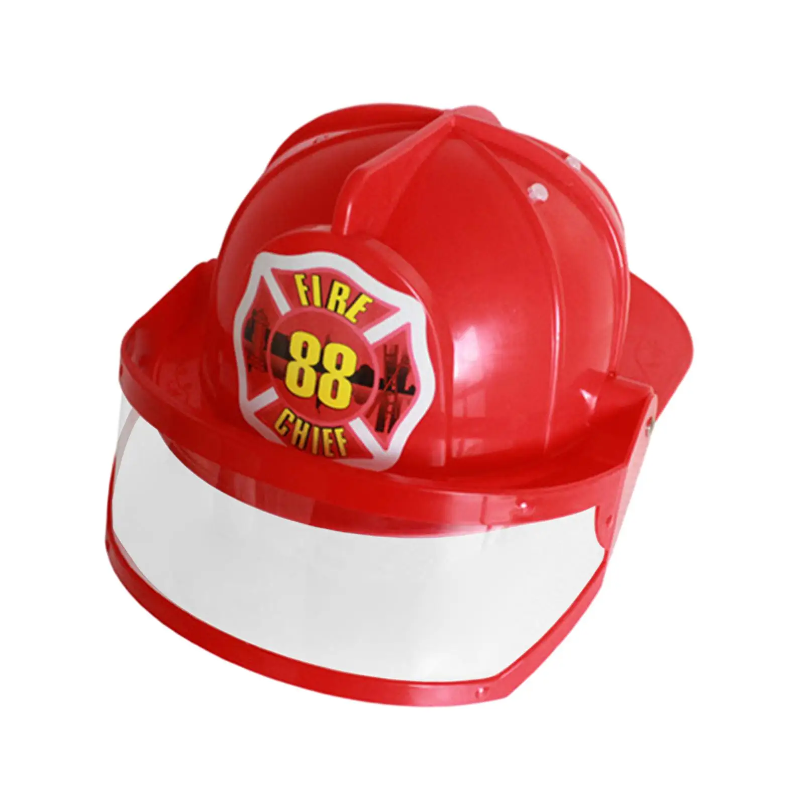 Kids Firefighter Hat Costume Accessory Fireman Party Hat Educational Toys Kids Valentines Day Gifts for Kids Boys Holiday Gifts