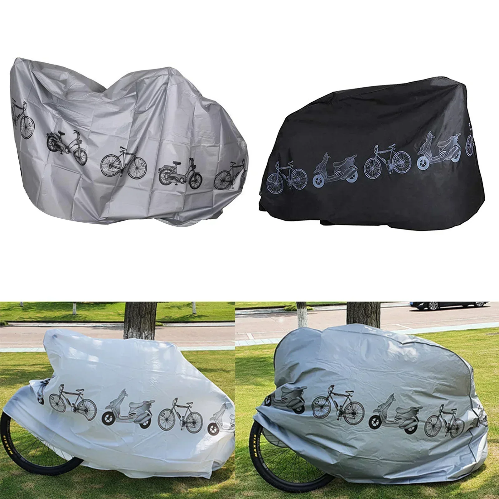 1pc Bike Cover Bicycle Protector Multipurpose Rain Snow Dust All Weather Protective Covers Waterproof 200x100 Parts