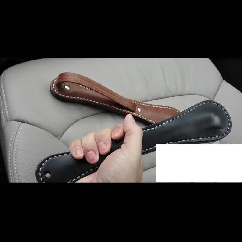 1PC Outdoor EDC Self defense PU Leather Racket Defense Portable Multi function Tools