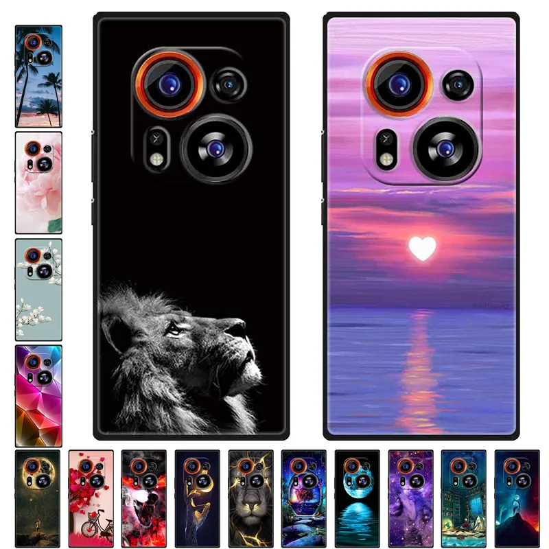 For Tecno Phantom X2 Pro CaseTPU Bumper Back Cover for Tecno Phantom X2 Protect Coque Fundas PhantomX2 X 2 Pro Black Edge cases