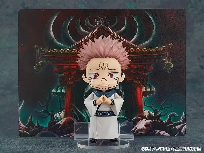 10cm Jujutsu Kaisen Ryomen Sukuna 1834 # Anime figurka zabawki figurki akcji kolekcja lalek świąteczny prezent z pudełkiem