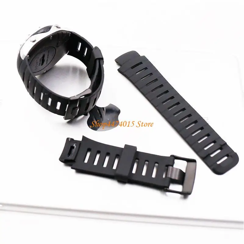 X-Lander用のK1AAスウェットプルーフブレスレット調整可能な時計ラバー交換バンドスマートウォッチアクセサリーストラップ