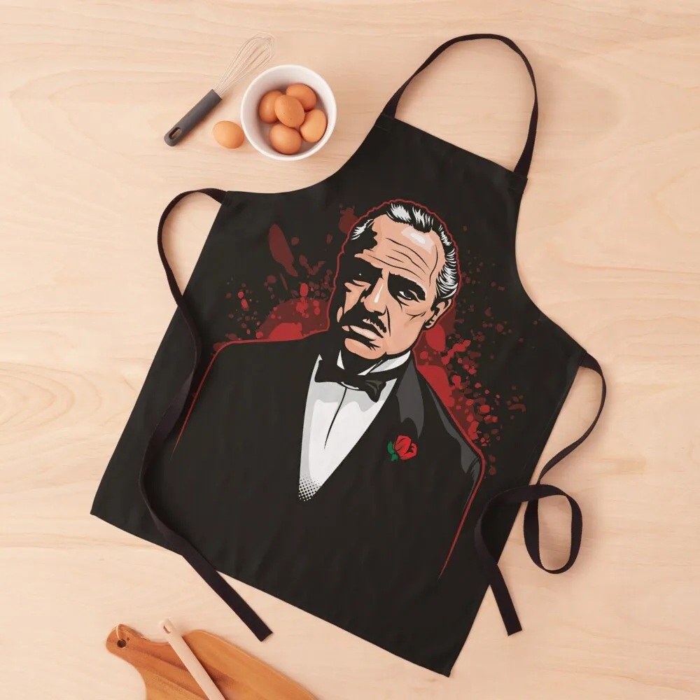 

Vito Corleone Apron Woman Kitchens kitchen woman Kitchen on the wall For Man Apron