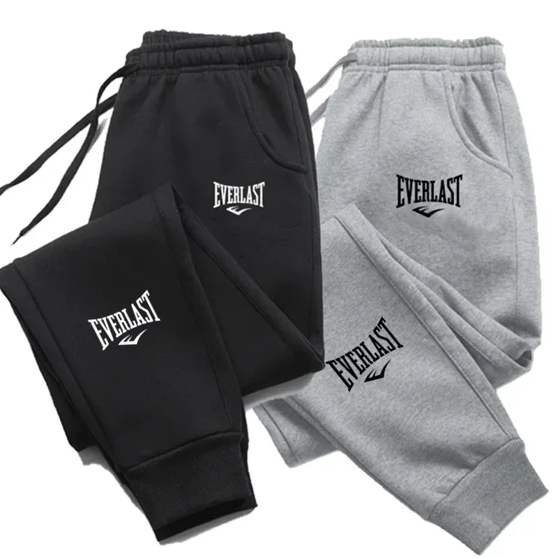

Men Printed Pants EVERLAST Men Women Running Pants Joggers Sweatpant Sport Casual Trousers Fitness Gym Breathable Pants