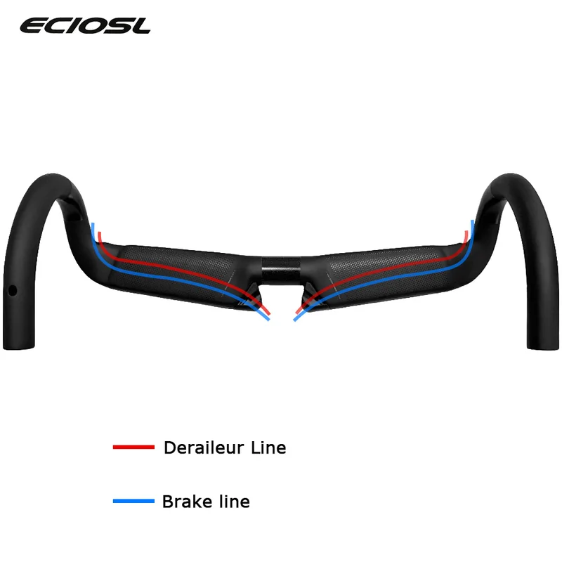 Guidão de Estrada em Fibra de Carbono T1000 Aero Drop 31.8 — foto 5