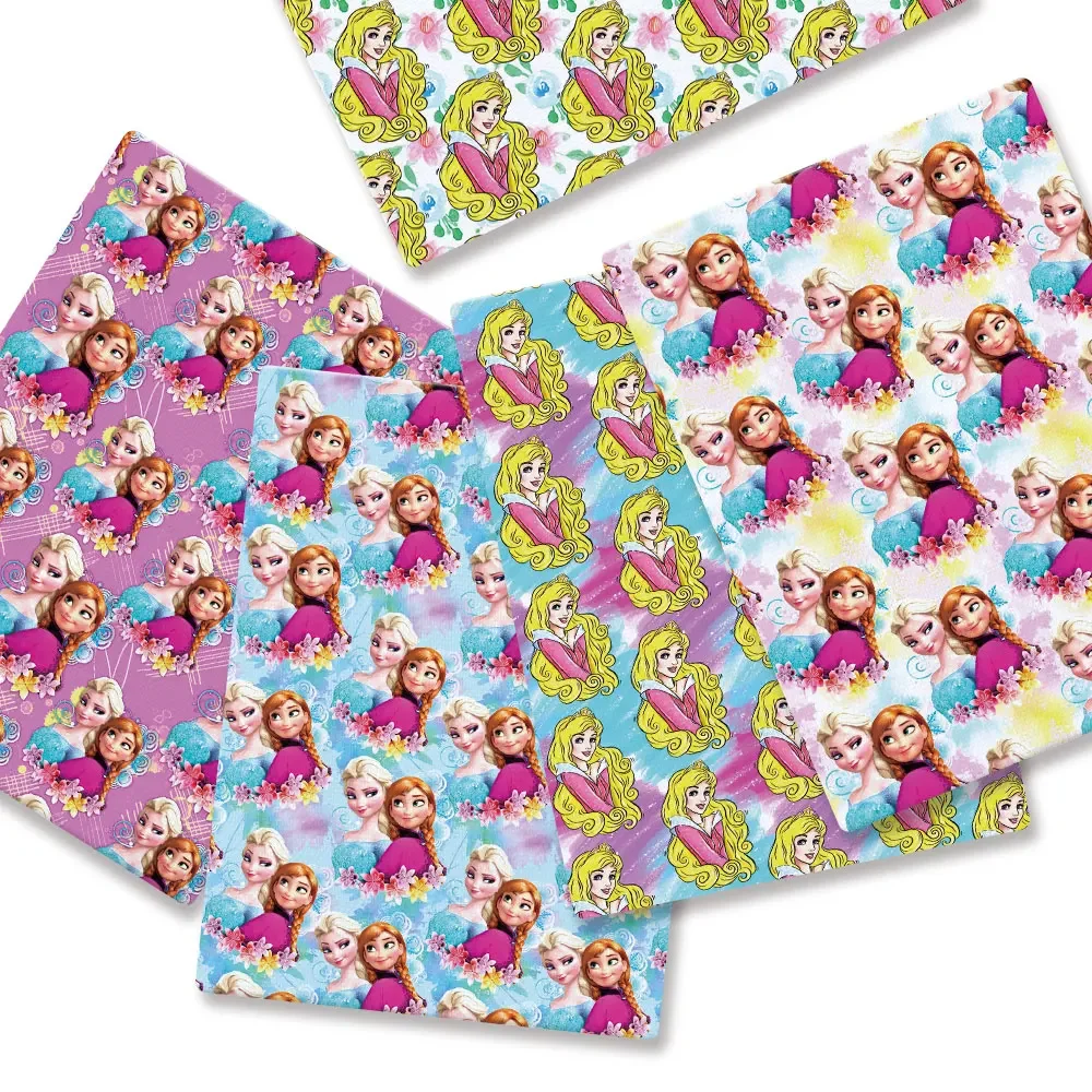 

Ткань Disney 140x50 см, мультяшная, полиэстер/хлопок, для пэчворка, детского домашнего текстиля, шитья, кукольных платьев, штор