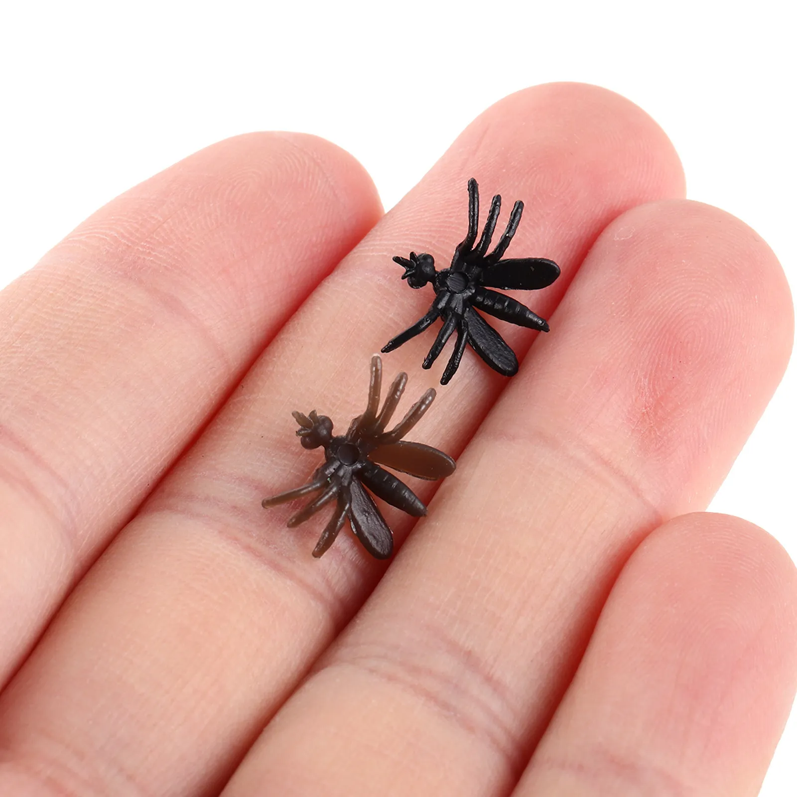 

200 шт. миниатюрных фигурок животных-комаров, реалистичные, детализированные, для образовательных целей, реквизит для розыгрышей, декор для вечеринки на Хэллоуин