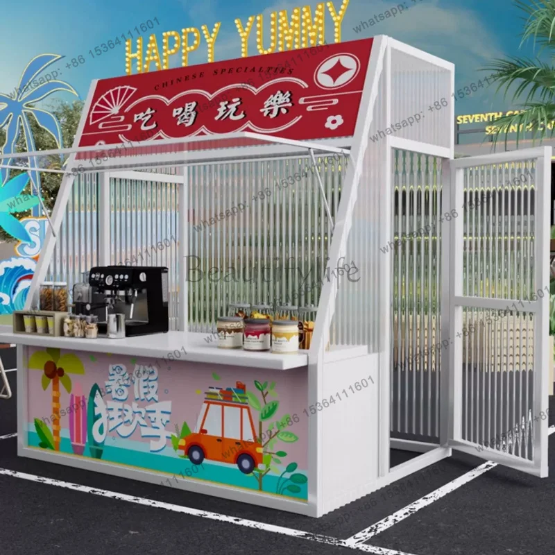 

Outdoor Commercial Street Night Market Outdoor Stall Rack Shopping Mall Event Promotion Display Rack