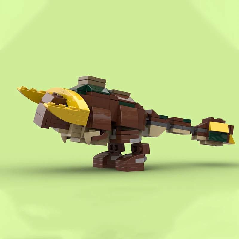 

174pcs MOC Duramboros Building Blocks Christmas Gift Showcase Decorative DIY Perfect for Creative Interiors Unique Handmade