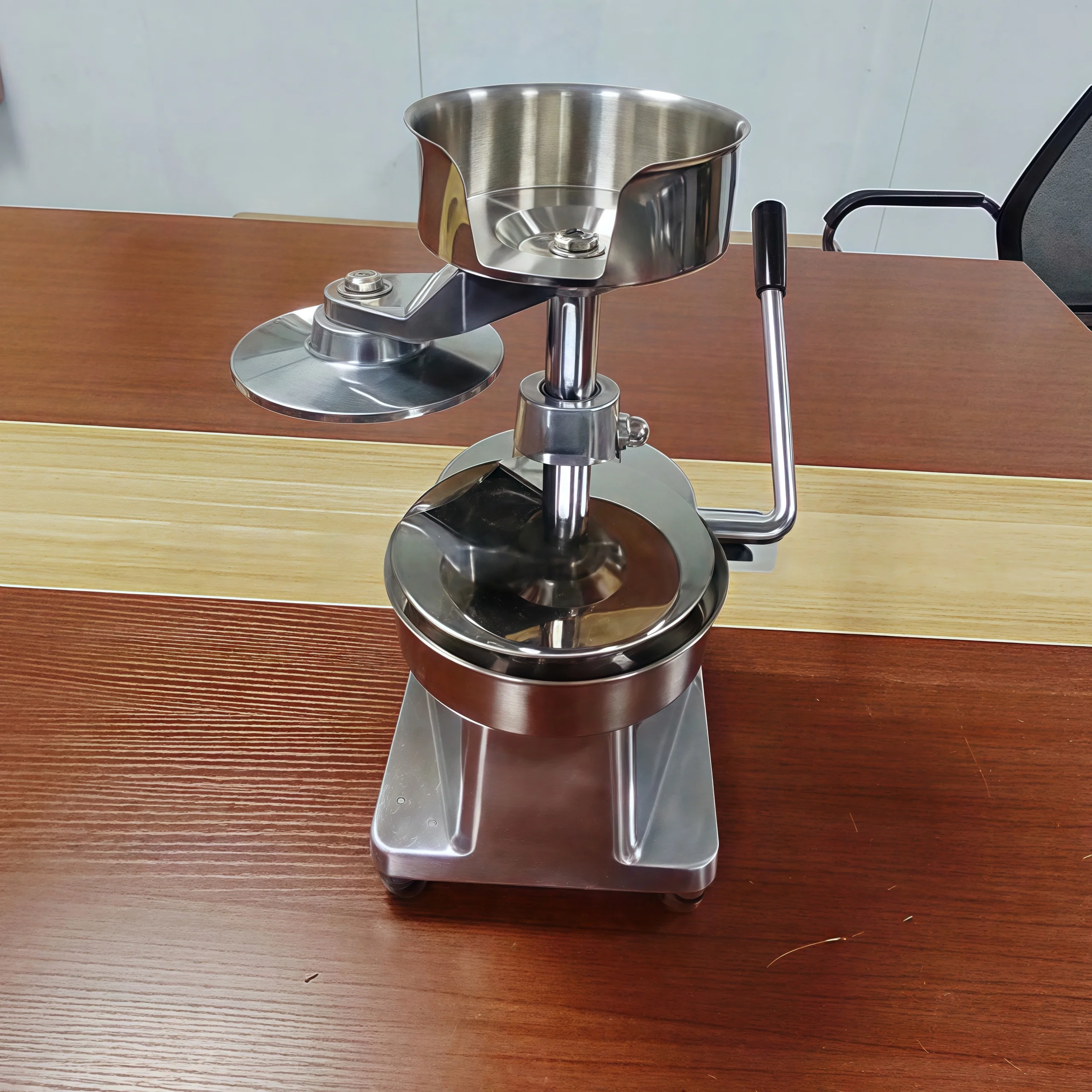 Manual Hamburger Patty Forming Machine Stainless Steel Burger Patty Maker Hamburger Patty Press for Snacks Shops 6