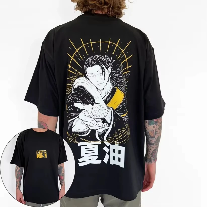 

2026 new Spellbound Battle - Xia Yousheng - Japanese anime - Summer cotton T-shirt - Harajuku style - Street short sleeve