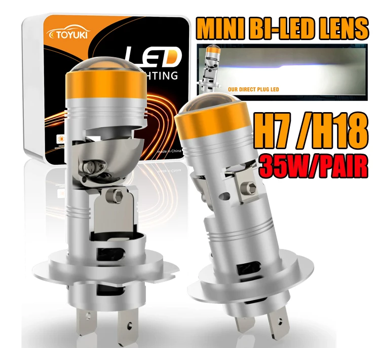 Toyuki 2Pcs H7 Led … - image