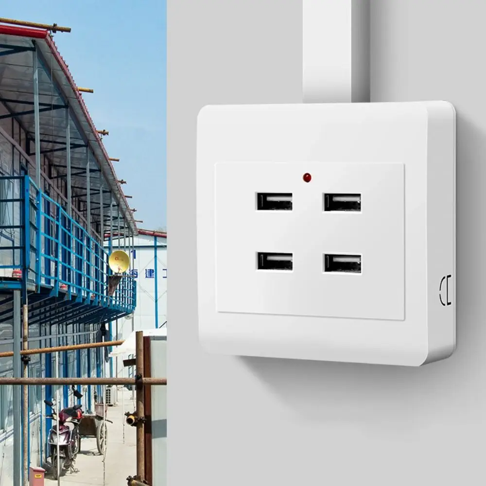 2/4 منافذ مكتب استخدام 36 فولت إلى 5 فولت جدار مخرج التوصيل منفذ شاحن محطة محول الطاقة الكهربائية