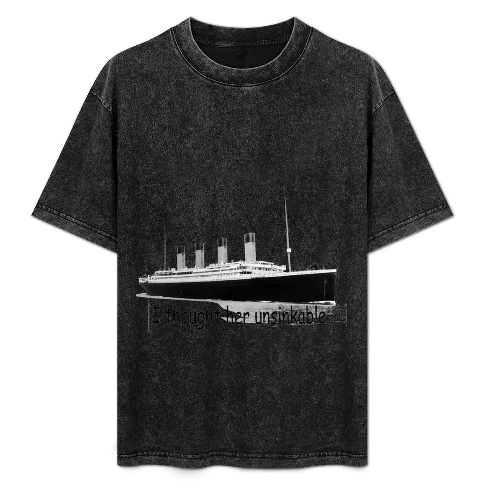 タイタニック-tシャツ-ビッグアンドトール-ルーズフィット-tシャツ