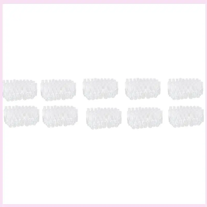 B25B 500 garrafas vazias de spray de névoa fina de plástico transparente com pano de limpeza de microfibra, recipiente recarregável de 20ml perfeito