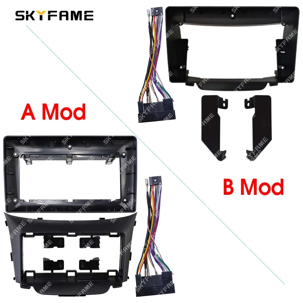 محول إطار SKYFAME-Car Fascia ، مجموعة لوحة تركيب لوحة راديو أندرويد لهيونداي i30 ، GD ، Elantra GT