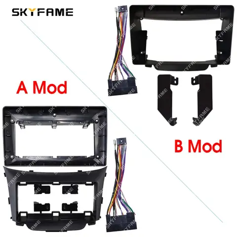 SKYFAME 자동차 프레임 근막 어댑터 현대 i30 GD Elantra GT i-30 용 안드로이드 라디오 대시 피팅 패널 키트